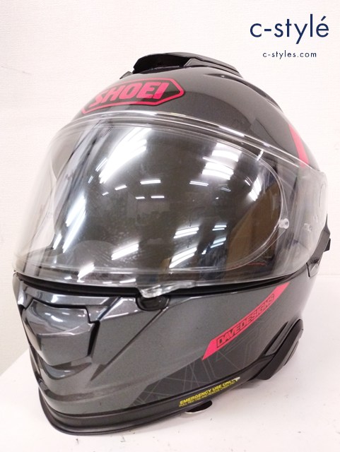 SHOEI ショウエイ フルフェイス L 59cm ブラック GT-Air2 MM93C ROAD マルク 製造年月日 2023/02/06 バイク用品