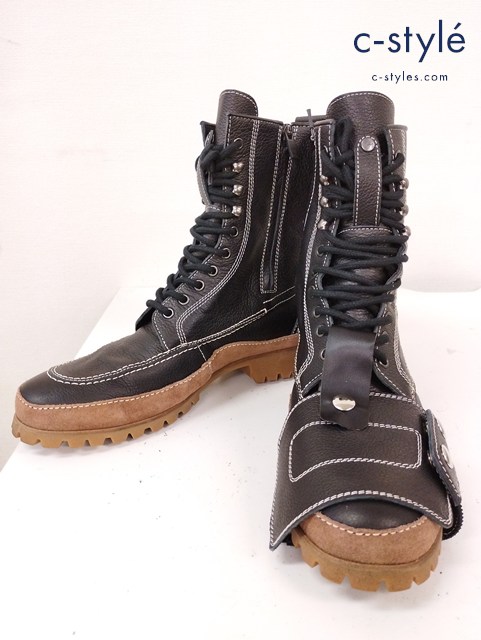 KUSHITANI クシタニ ブーツ 27cm ブラック MOCCASIN BOOTS K-4536 バイク用品