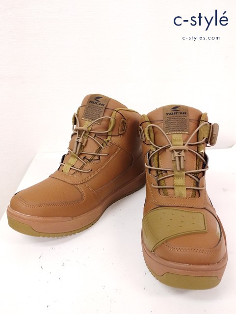 RS TAICHI アールエスタイチ ブレイクシューズ 27cm ブラウン RSS014 DRYMASTER バイク用品