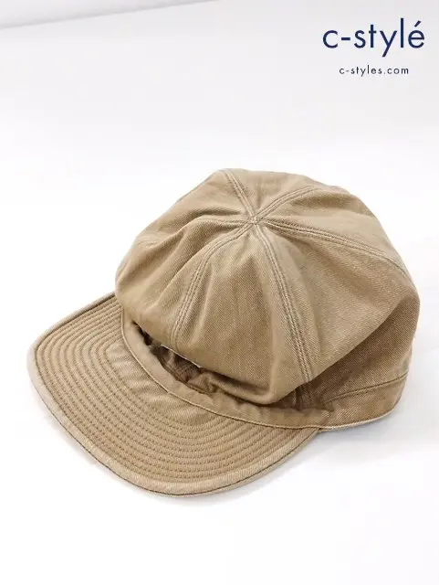 RRL ダブルアールエル エンジニアキャップ ONE SIZE ベージュ