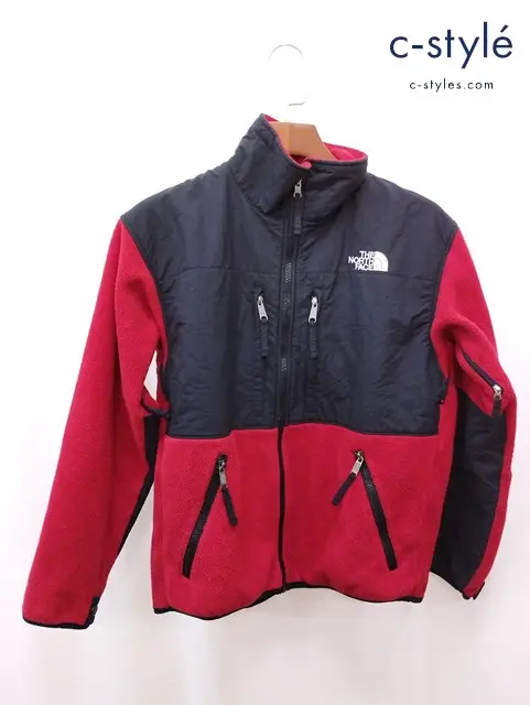 THE NORTH FACE ノースフェイス デナリフリースジャケット M ブラック×レッド NL-3205