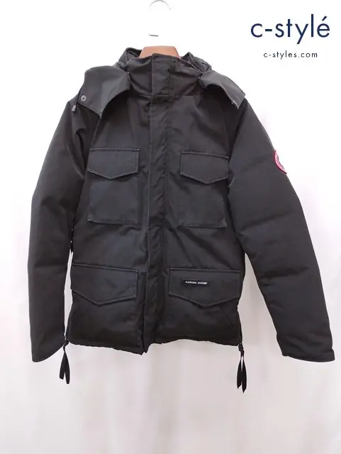 CANADA GOOSE カナダグース ダウンジャケット S ブラック KAMLOOPS 4075JM R