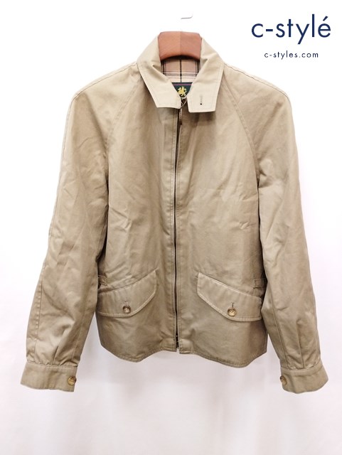 GRENFELL グレンフェル スイングトップ 36 ベージュ ジップアップ イギリス製