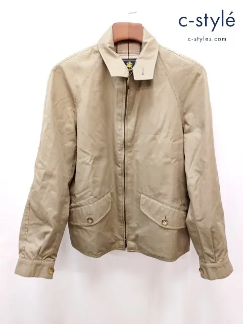 GRENFELL グレンフェル スイングトップ 36 ベージュ ジップアップ イギリス製