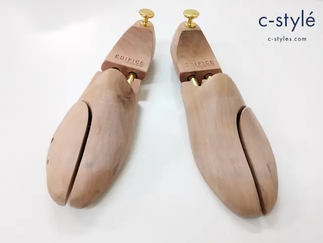 EDIFICE エディフィス シューキーパー 41-42 ベージュ