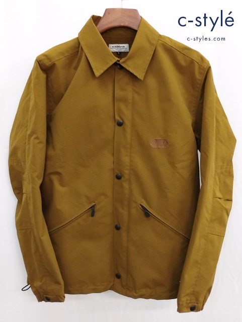 KADOYA カドヤ ジャケット L ブラウン ALTER KEIS RIDERS COACH JACKET 6591 バイク用品 バイクウェア