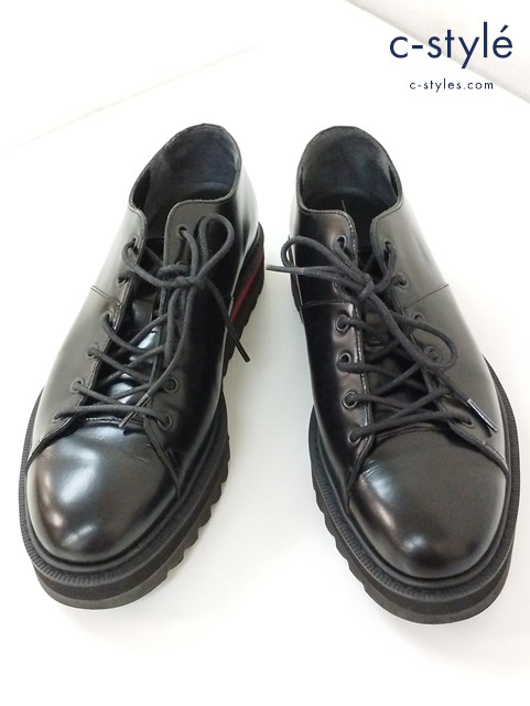 THE ONITSUKA オニツカ シューズ 25cm ブラック DERBY 1181A139