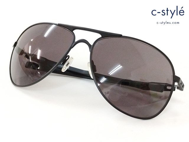 OAKLEY オークリー サングラス 61□15 ブラック PLAINTIFF OO4057-01 127