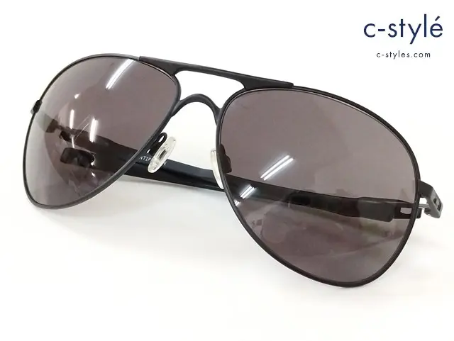 OAKLEY オークリー サングラス 61□15 ブラック PLAINTIFF OO4057-01 127