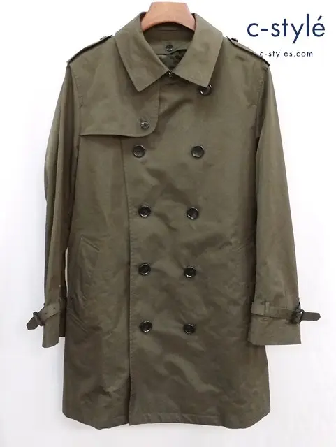 UNITED ARROWS ユナイテッドアローズ トレンチコート XL カーキ 1125-199-6550 UADB