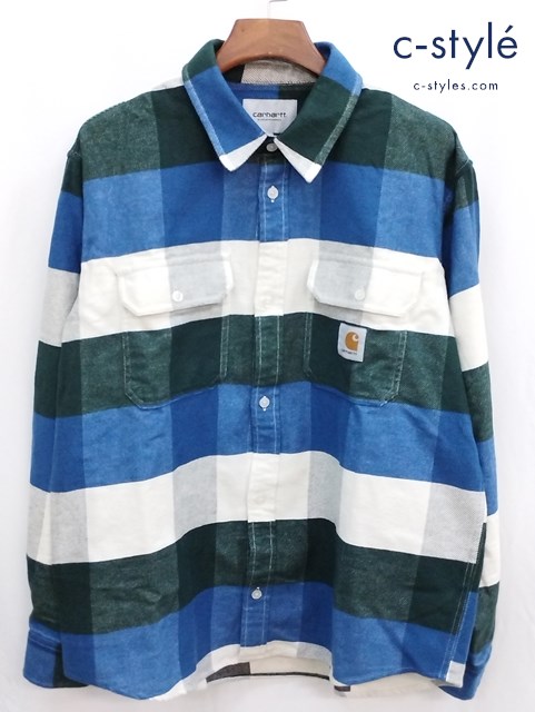 carhartt カーハート 長袖シャツ L マルチカラー L/S Lyman Shirt I032156 コットン100%