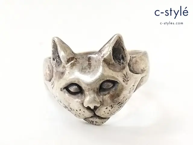 CRAZY PIG クレイジーピッグ CAT RING 猫 シルバー