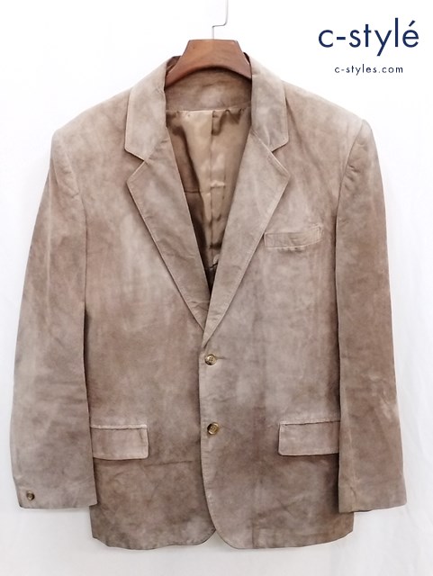 Schott ショット レザー テーラードジャケット 40 ライトブラウン スエード アメリカ製