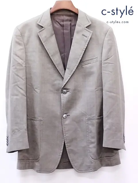 Ermenegildo Zegna エルメネジルド ゼニア 2B テーラードジャケット 48C グレー系