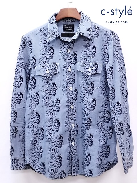 NUMBER (N)INE ナンバーナイン MAGICAL DESIGN NOIR シャツ 3 ブルー系 長袖 NOIR期 シャンブレーデニム