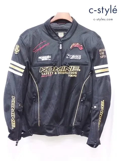 KOMINE コミネ レジェンドメッシュジャケット ブラック 3XL JK-300