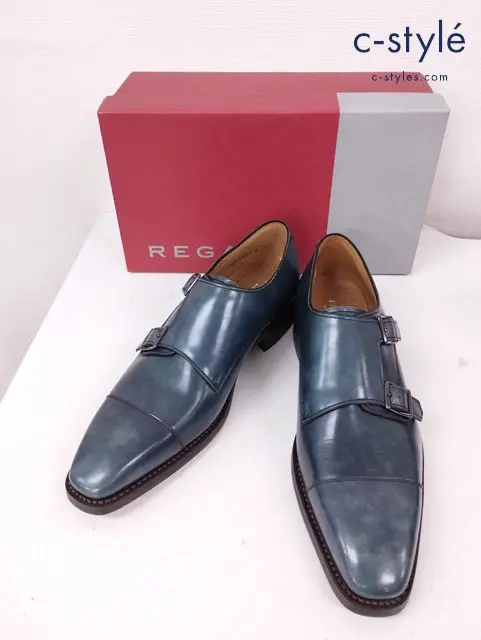 REGAL リーガル ダブルモンクストラップ 07UR ネイビー