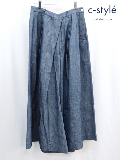 45R フォーティーファイブアール ライトオンスデニム キュロット 2 インディゴ 5034028 レディース 日本製