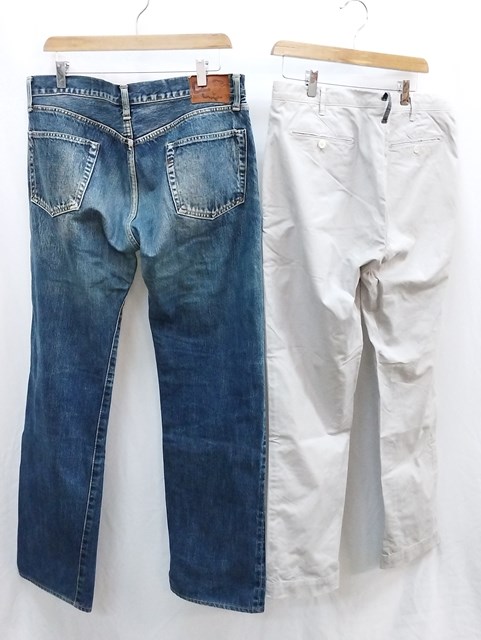 45R フォーティーファイブアール デニムパンツ チノパン 36 インディゴ ベージュ R-5D 4026019 日本製