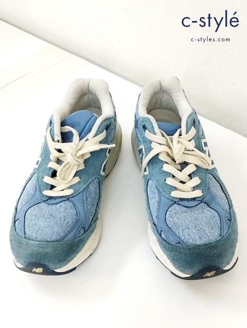 New Balance×Levi’s ニューバランス×リーバイス スニーカー 27.5 ライトインディゴ 990 M990LI3