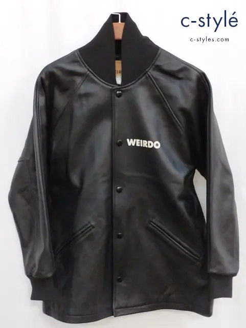 WEIRDO ウィアード ゴートスキン ファラオコート ジャケット M ブラック WRD-18-AW-01