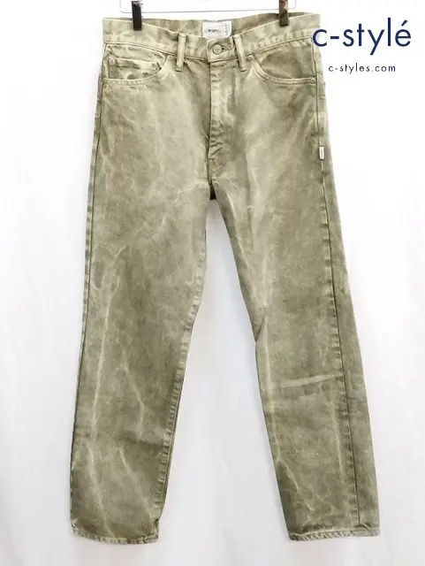 WTAPS ダブルタップス BLUES BAGGY X01 オリーブドラブ EX43_COLLECTION 212WVDT-PTM05
