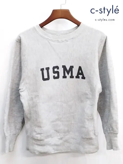 Champion チャンピオン REVERSE WEAVE 80s “USMA” S グレー 裏起毛 ヴィンテージ トリコタグ