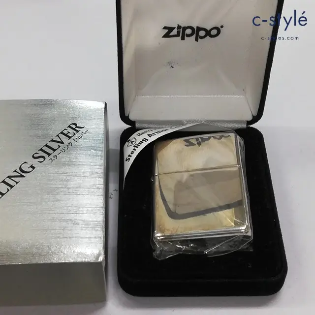 ZIPPO ジッポー オイルライター ARMOR CASE STERLING SILVER 2015 喫煙具