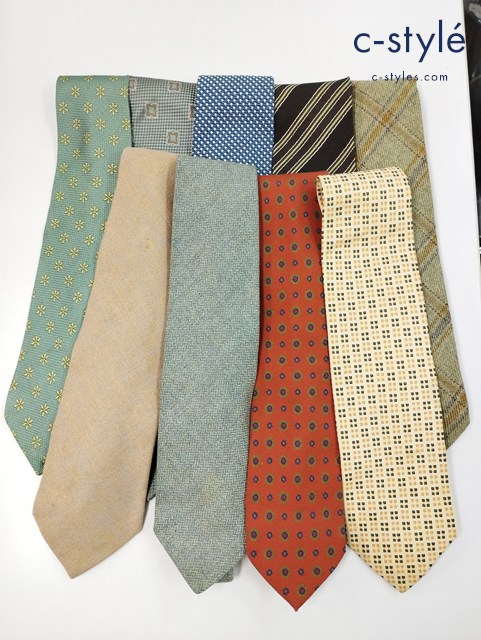 Ermenegildo zegna エルメネジルドゼニア ネクタイ 計9点