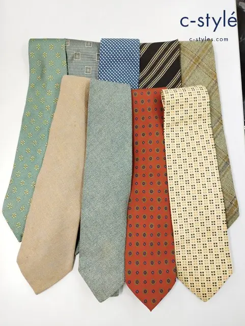 Ermenegildo zegna エルメネジルドゼニア ネクタイ 計9点