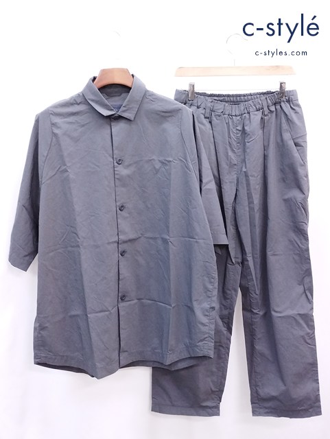 TEATORA テアトラ シャツ パンツ グレー CARTRIDGE SHIRT / WALLET PANTS RESORT セットアップ