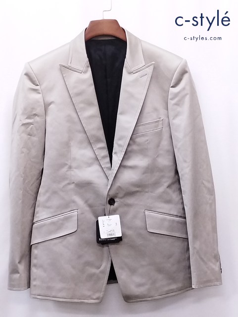 5351 POUR LES HOMMES タキシードジャケット 3 シルバーグレー 0210082003