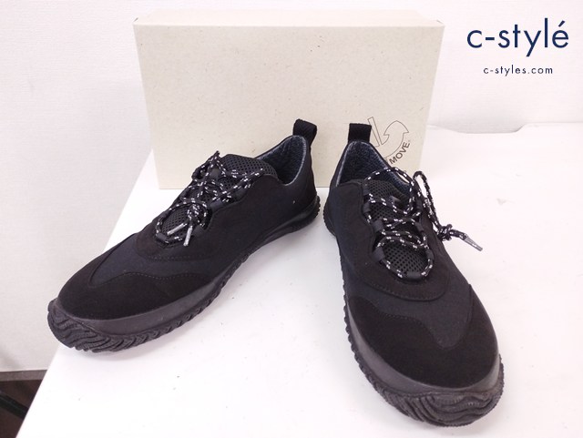 SPINGLE MOVE スピングルムーヴ スニーカー L ブラック GORE-TEX×CORDURA SPM-618 日本製