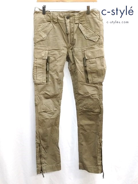 POLO RALPH LAUREN ポロラルフローレン カーゴパンツ 27 カーキ レディース