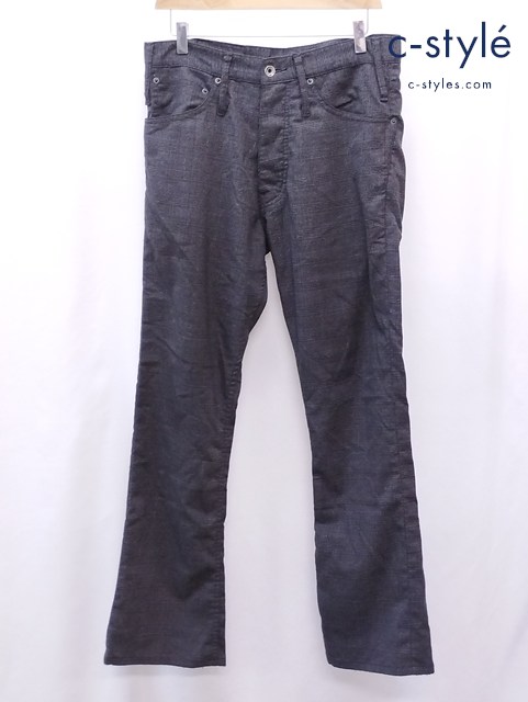 L.G.B. ルグランブルー ラメストレッチパンツ 29 グレー LAZY S-WOLF 66064GC