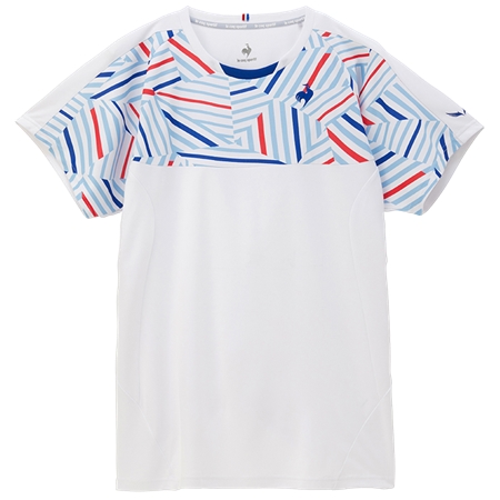 le coq(ルコック) テニス ウェア (クーリング)サンスクリーン　エールフォルムゲームシャツ