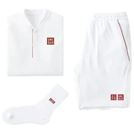 Roger Federer(ロジャー・フェデラーモデル) テニス ウェア 2018ウィンブルドンテニス ウェア5点セット ユニクロ