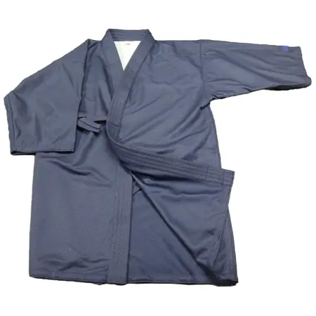 松興堂(ショウコウドウ) 剣道 道着 ファイテン≪剣≫シリーズ　刺子紺ジャージ剣道着（衣）4号～5号