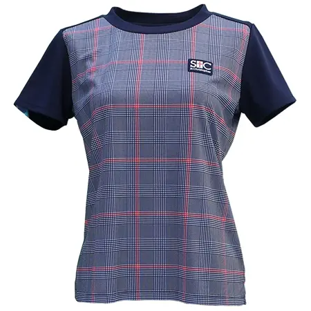 St.Christopher(セントクリストファー) テニス ウェア レディース チェックゲームシャツ