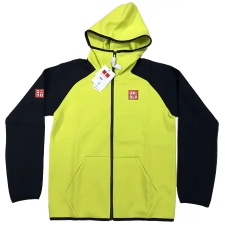 Uniqlo(ユニクロ) テニス ウェア パーカー 黄色×黒 M 新品