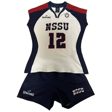 University(大学チーム) バレーボール ユニフォーム 日本体育大学 女子バレーボール部 現行ゲームユニフォーム上下セット