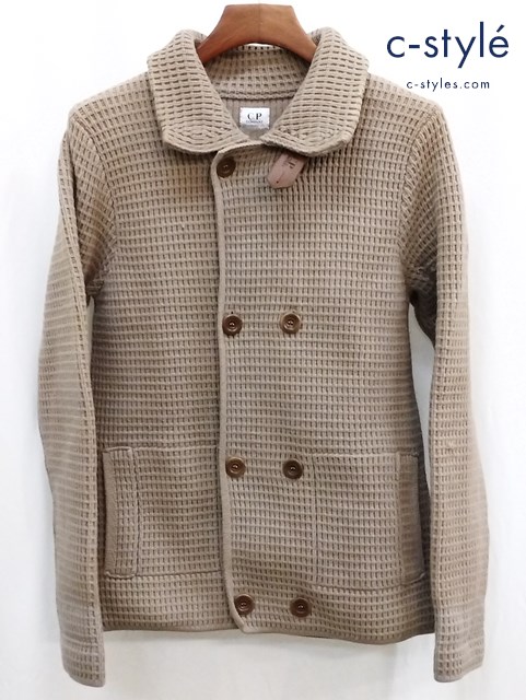 C.P. Company シーピーカンパニー ニットブルゾン 46 ベージュ系