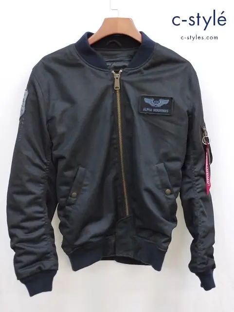 ALPHA INDUSTRIES アルファーインダストリーズ メッシュジャケット XL ブラック ALVA-1911S バイクウェア