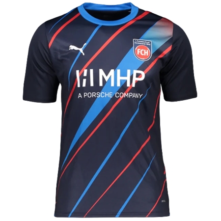 1. FC Heidenheim 1846(1.FCハイデンハイム) サッカー ユニフォーム 23/24 公式 アウェイ 半袖 （選手名、背番号、パッチ込み）