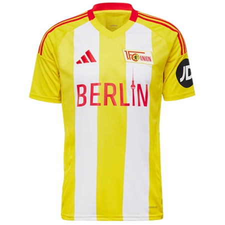 1. FC Union Berlin(1.FCウニオン・ベルリン) サッカー ユニフォーム 24/25 公式 サード 半袖 （選手名、背番号、パッチ込み）