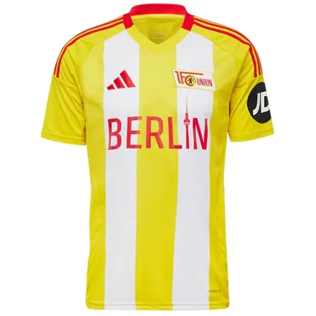 1. FC Union Berlin(1.FCウニオン・ベルリン) サッカー ユニフォーム 24/25 公式 サード 半袖 （選手名、背番号、パッチ込み）