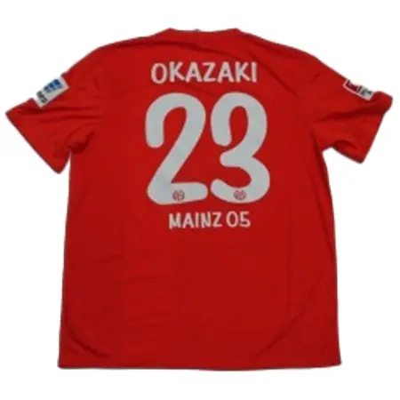 1. FSV Mainz 05(1.FSVマインツ05) サッカー ユニフォーム 岡崎慎司 2013～2014 実使用ホーム