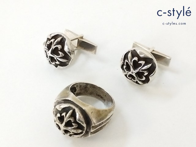 A&G エーアンドジー リング カフリンクス シルバー STERLING 計3点