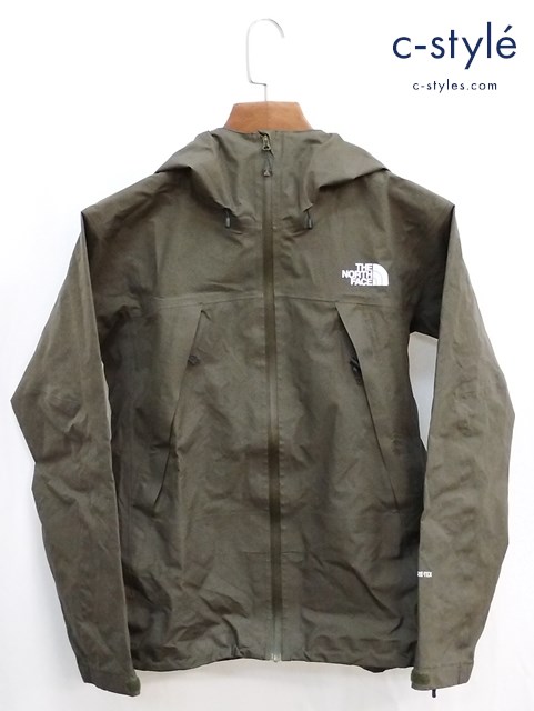 THE NORTH FACE ノースフェイス クライムライトジャケット M カーキ GORE-TEX NPW12201 ナイロン レディース