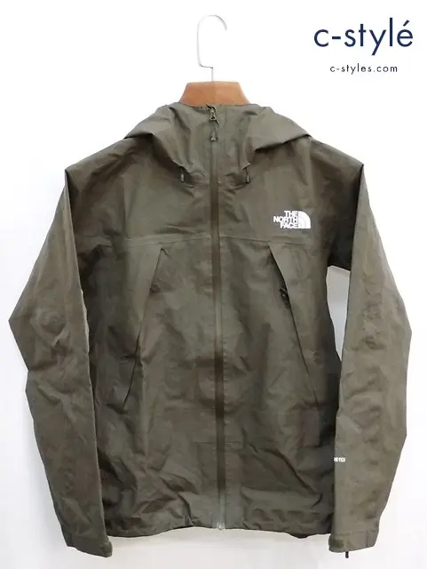 THE NORTH FACE ノースフェイス クライムライトジャケット M カーキ GORE-TEX NPW12201 ナイロン レディース